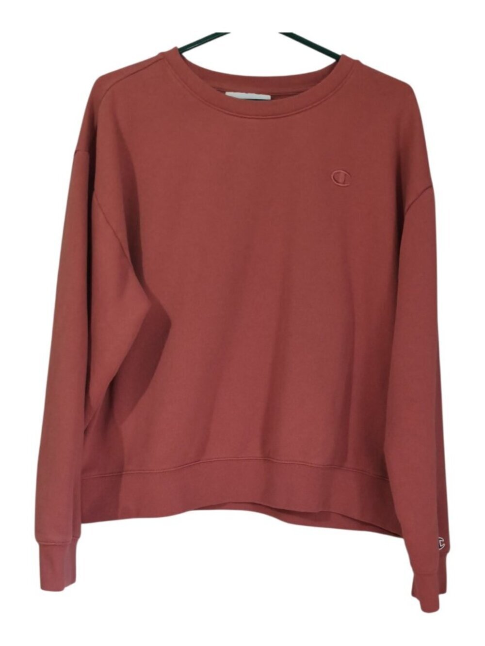Champion Women's Size Large Red Pullover Sweater